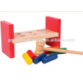 2015 Newest Popular Hammer Bench Toys Educational Tools Toy Wooden Bench Toys